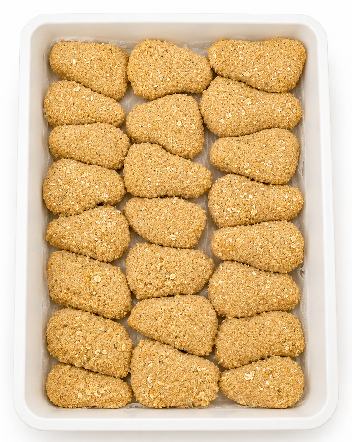 Nuggets de pollo con avena