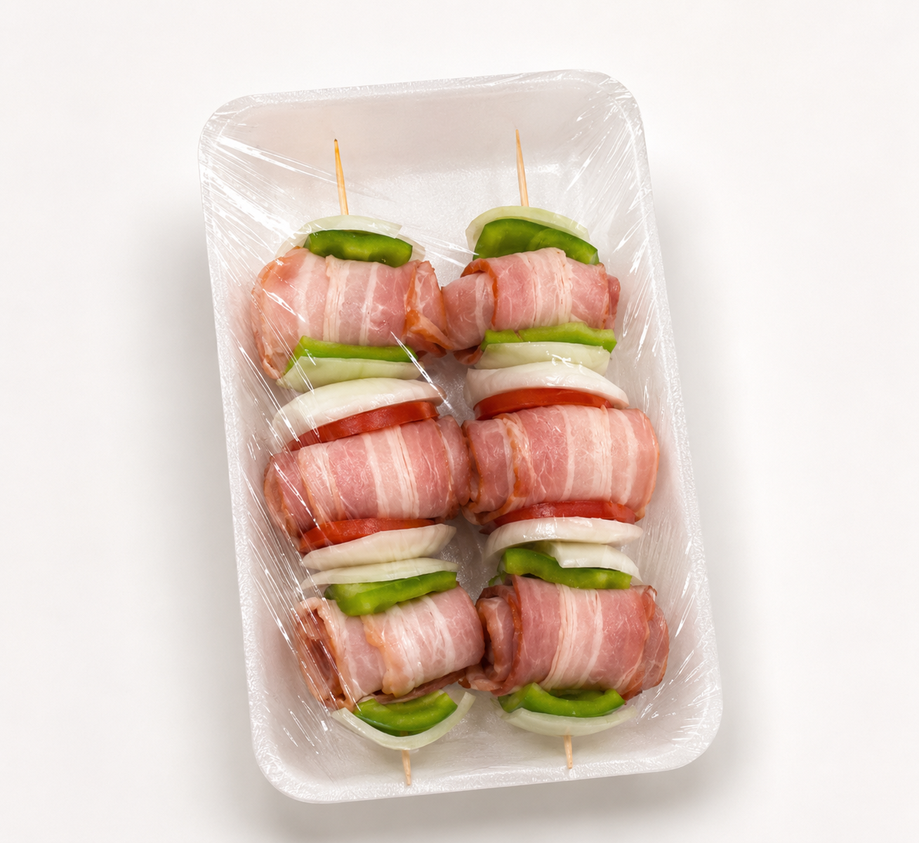 Brochettes de pollo